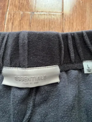Fear of God Essentials Women's Iron Velour Beach Shorts thumbnail 7