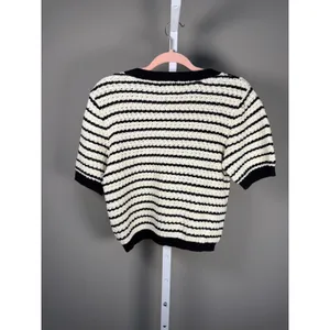 Pinch‎ Striped Short Sleeve Sweater Size L Coastal Preppy Nautical thumbnail 6