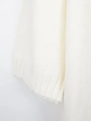 NWOT Tuckernuck Maxine Mock Neck Sweater Dress – Ivory – XL thumbnail 6