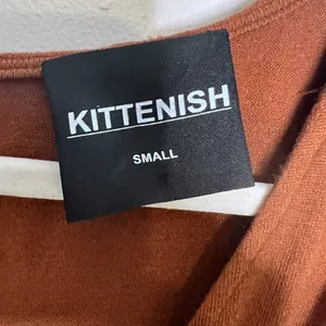 Kittenish Tie Scrunch Front‎ Midi Sweater Dress V Neck Long Sleeve Keyhole Back thumbnail 3