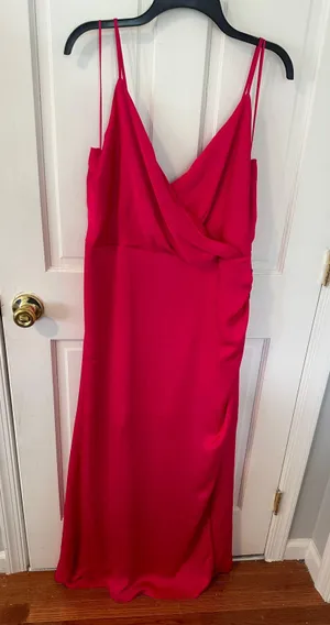 EXPRESS Fushia Dress thumbnail 1