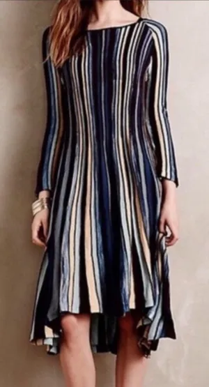 Anthropologie Moth‎ multi colored dress size S thumbnail 1