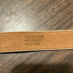 Urban Outfitters Small Leather Cassidy Beaded Western Belt thumbnail 6
