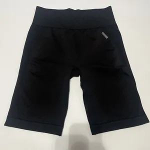 Gymshark Flex Shorts High Waist Seamless Training Running Athletic Sz XS Black thumbnail 8