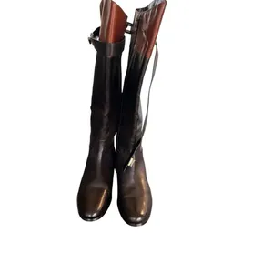 Cole Haan Air Daelin Riding Boots Black Brown Size 5.5 B thumbnail 5