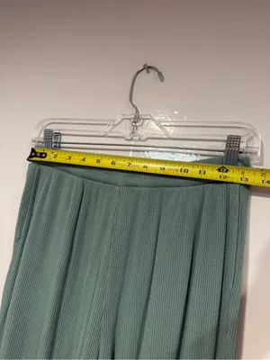 Alo ribbed Sage Green Lounge‎ Pants thumbnail 5