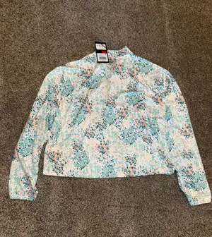 Bad Birdie Women's UV Long Sleeve Quarter-Zip - Spring Has Sprung thumbnail 4
