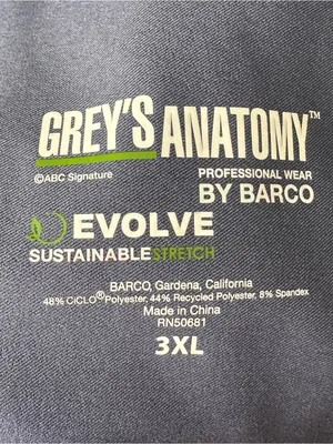 Greys Anatomy Evolve Cosmo Pant Steel Grey size 3XL thumbnail 9