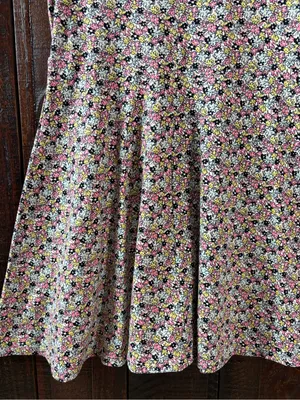 H&M Ditsy Floral Cotton Fit & Flare Dress - NWT 10 thumbnail 4
