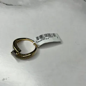 Genuine Garnet Ring Kohls Red/Gold size 7 Gold thumbnail 4