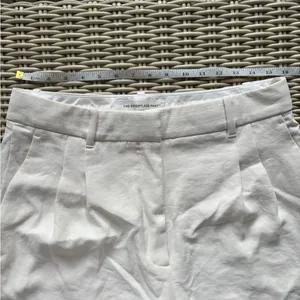 Aritzia‎ The Effortless Pant Cropped CruiseLinen 12 workwear minimalist holiday thumbnail 7