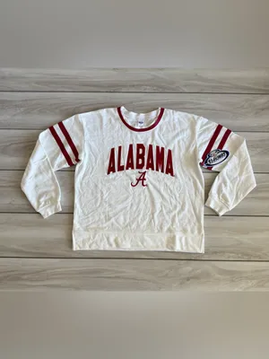 Concepts Sport Alabama Crimson Tide Long Sleeve Tee White Medium NWT thumbnail 3