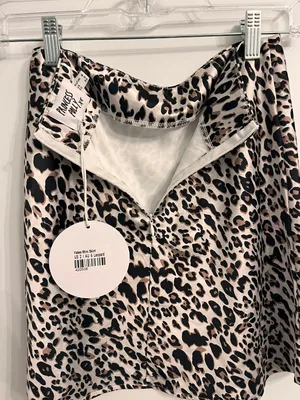 Princess Polly Leopard Mini Skirt thumbnail 3