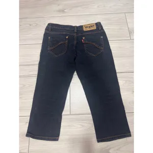 Levi Streusz & Co Lot 902 Dark Wash Denim Capri Jeans Cropped Pants Size 27 thumbnail 5