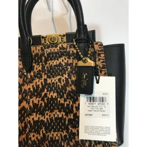 Coach 1941 Troupe Tote 16 Mini Snakeprint with Kisslock NWT thumbnail 4