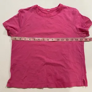 Lululemon Pink Athletic Tee Estimated Women’s Small Active Workout Top thumbnail 4