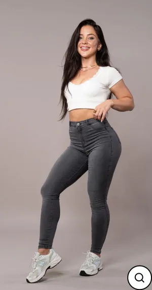 FITJEANS - Contour Grey thumbnail 1