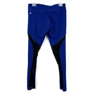 Fabletics‎ size medium blue black leggings mesh thumbnail 2