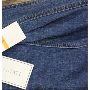 NWT 1. State Scoop-Neck Sleeveless Denim Fit & Flare Midi Dress Blue Quartz S thumbnail 6