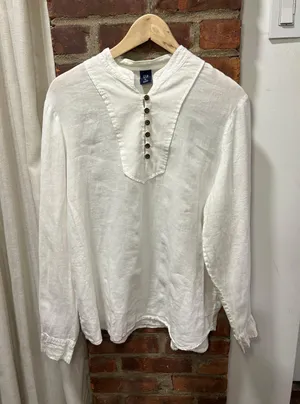 Gap NWOT  Linen Tunic Top thumbnail 1