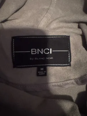 Blanc Noir Faux Suede BNCI by Moto Jacket thumbnail 3