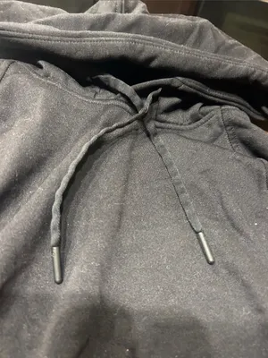 lululemon athletica Black Hooded Pullover Sweatshirt thumbnail 4