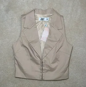 Tiger Mist NWT Zoey XS Tan Top thumbnail 2