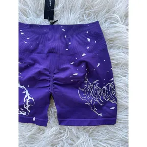 Civil Regime Blowout Kelly Seamless Shorts Bright Purple Size Small thumbnail 4