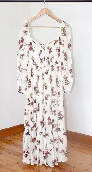 Reformation Kellie Dress (Grapevine) thumbnail 3