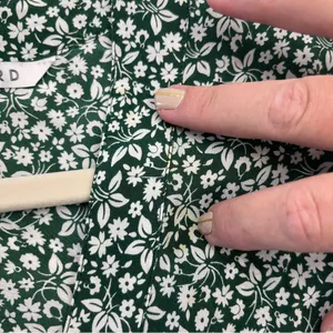 Veronica Beard Floral Giana Dress Green White Floral 100% Silk Size‎ 2 *FLAWED* thumbnail 6