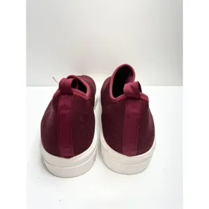 Blondo Sneaker Womens Size 8 Burgundy‎ Red Knit Pull On Waterproof Shoes thumbnail 8