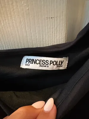 Princess Polly Top Black thumbnail 3