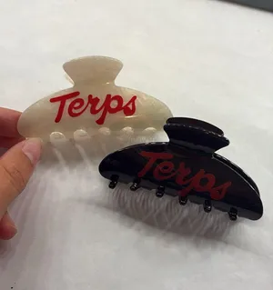 Customized college claw clips! Multiple thumbnail 1