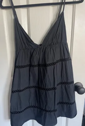 Princess Polly black mini dress thumbnail 1