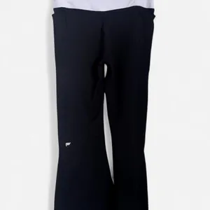 Fabletics Pure Luxe High Waisted Flare Leggings Black Small thumbnail 2