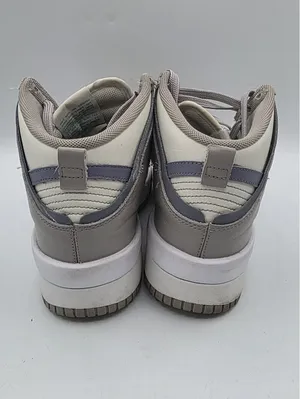Womens NIKE DUNK HIGH UP SAIL IRON White PURPLE GREY Size 8 grunge Streetwear thumbnail 3