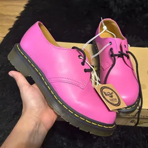 Dr Martens 1461 pink Leather lace up Oxford shoes women’s 7 new thumbnail 7