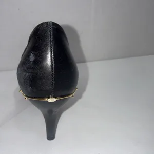 Gucci Amputee Right Only Old Money Classy Pump Leather Black Shoe Store Prop 36 thumbnail 2