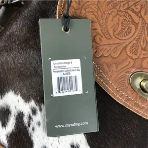 MYRA BAG Handcrafted Leather Cowhide Crossbody Brown Bag Unique Boho Cowgirl NWT thumbnail 8