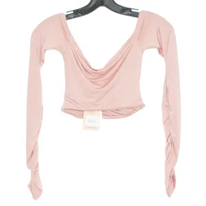 NWT Tiger Mist Crop Top Y2K Fairy Coquette Soft Girl Cottage Romantic Pink XS thumbnail 5