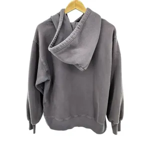 Tna Fleece Hoodie Sweatshirt‎ Gray Size 1 Oversized Kangaroo Pocket Cozy Aritzia thumbnail 4