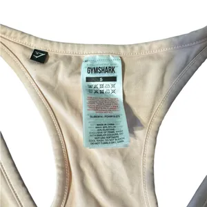 Gymshark Small Light‎ Pink Sport Bra Front Zip Pocket Detail CP thumbnail 3
