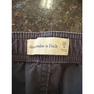 Abercrombie & Fitch Navy Cargo Pants Sz 6 Y2K Vibes Womens thumbnail 3