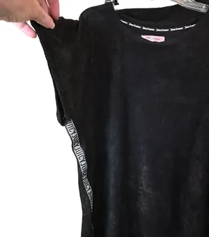 Juicy Couture Black Terry Pajama Set thumbnail 2