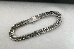 Link Chain Bracelet for Men and Women Streetwear Hip Hop Punk Unisex Style thumbnail 2