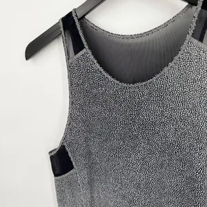 Lululemon Sculpt Tank II Chakra Print Alpine White Black / Black Size 6 thumbnail 8