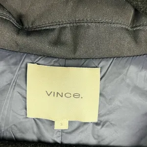 Vince Navy Longline Puffer Blazer Coat Jacket V5947-91167 Size S thumbnail 4