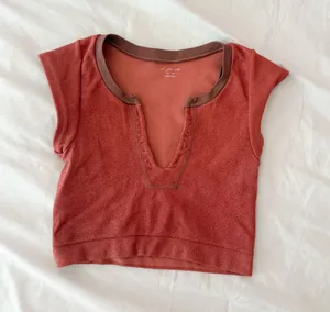 Urban Outfitters Out From Under Red Shimmery Top Size XS/S thumbnail 1