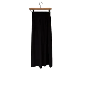 Halara Breezeful High Waisted Smocked Skort Maxi Skirt Black Size XS NWT thumbnail 2