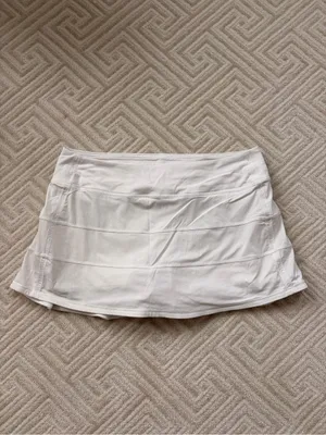 Lululemon Pace Rival Skirt White thumbnail 5